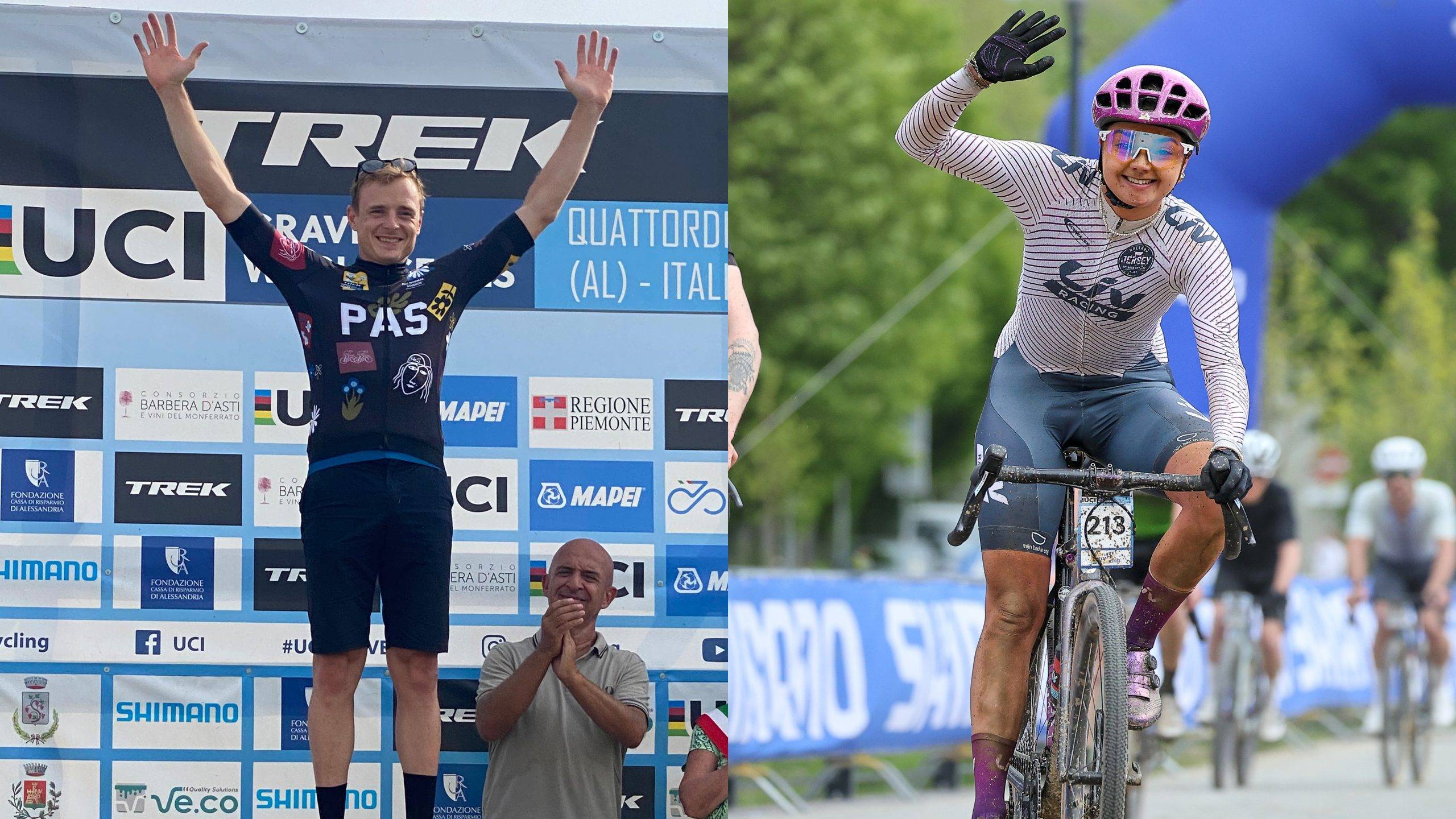 Tessa Neefjes and Petr Vakoc score most points in 2024 TREK UCI Gravel