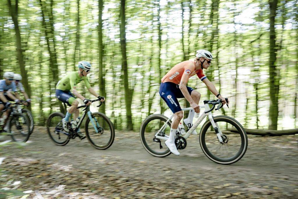 Mathieu VAN DER POEL (NED/Alpecin-Deceuninck) racing the Elite Men’s race at the 3rd UCI Gravel World Championships 2024 - Flanders (BEL)

©kramon