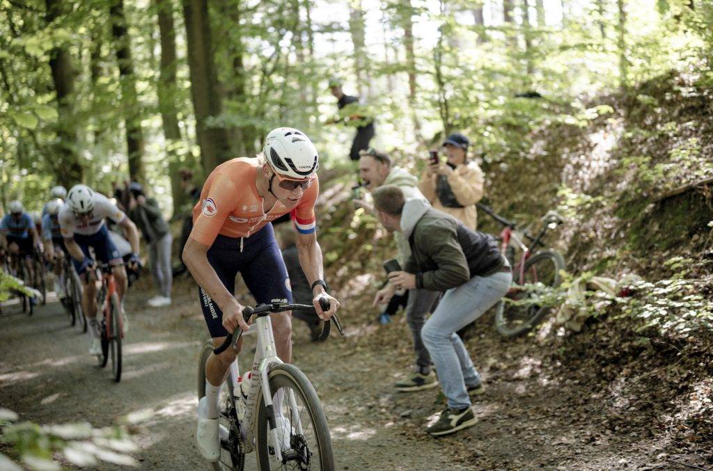 Mathieu VAN DER POEL (NED/Alpecin-Deceuninck) racing the Elite Men’s race at the 3rd UCI Gravel World Championships 2024 - Flanders (BEL)

©kramon